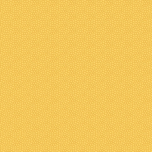 yellow-cotton-fabric-44-wide-garden-print-yellow-droplets