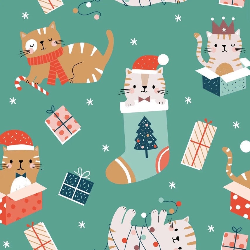 holiday-animals-fabric-animal-crackers-dashwood-studios-holiday-fabric-christmas-morning-pets-anck-2134-christmas-pets