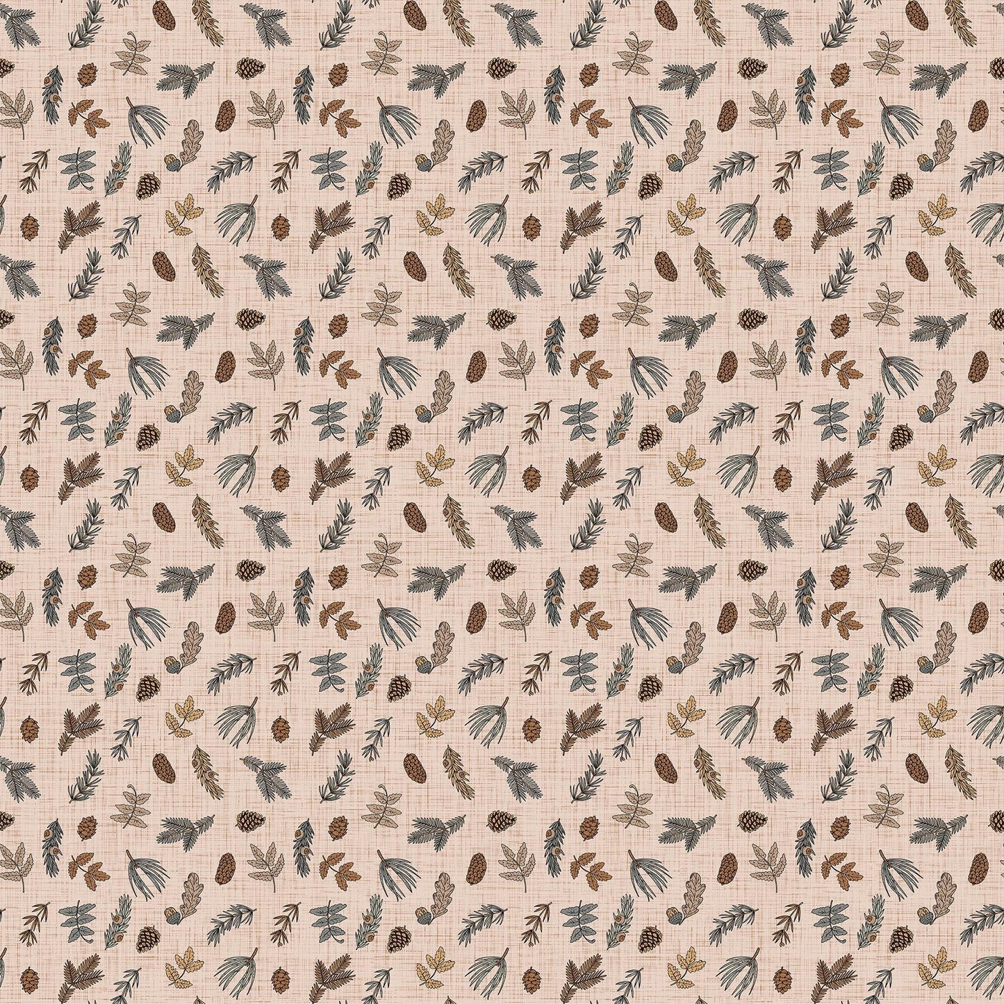 fall-foliage-fabric-pine-cones-and-leaves-cotton-fabric