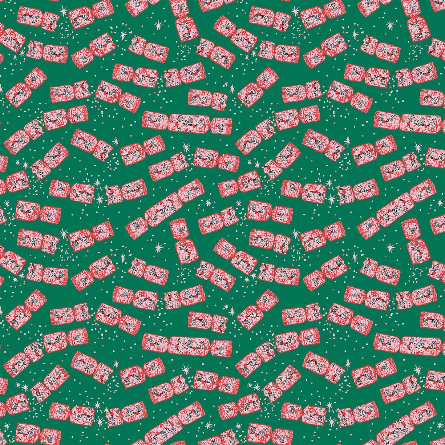 merry-kitschmas-fabric-green-christmas-firecrackers-figo-fabrics-cotton