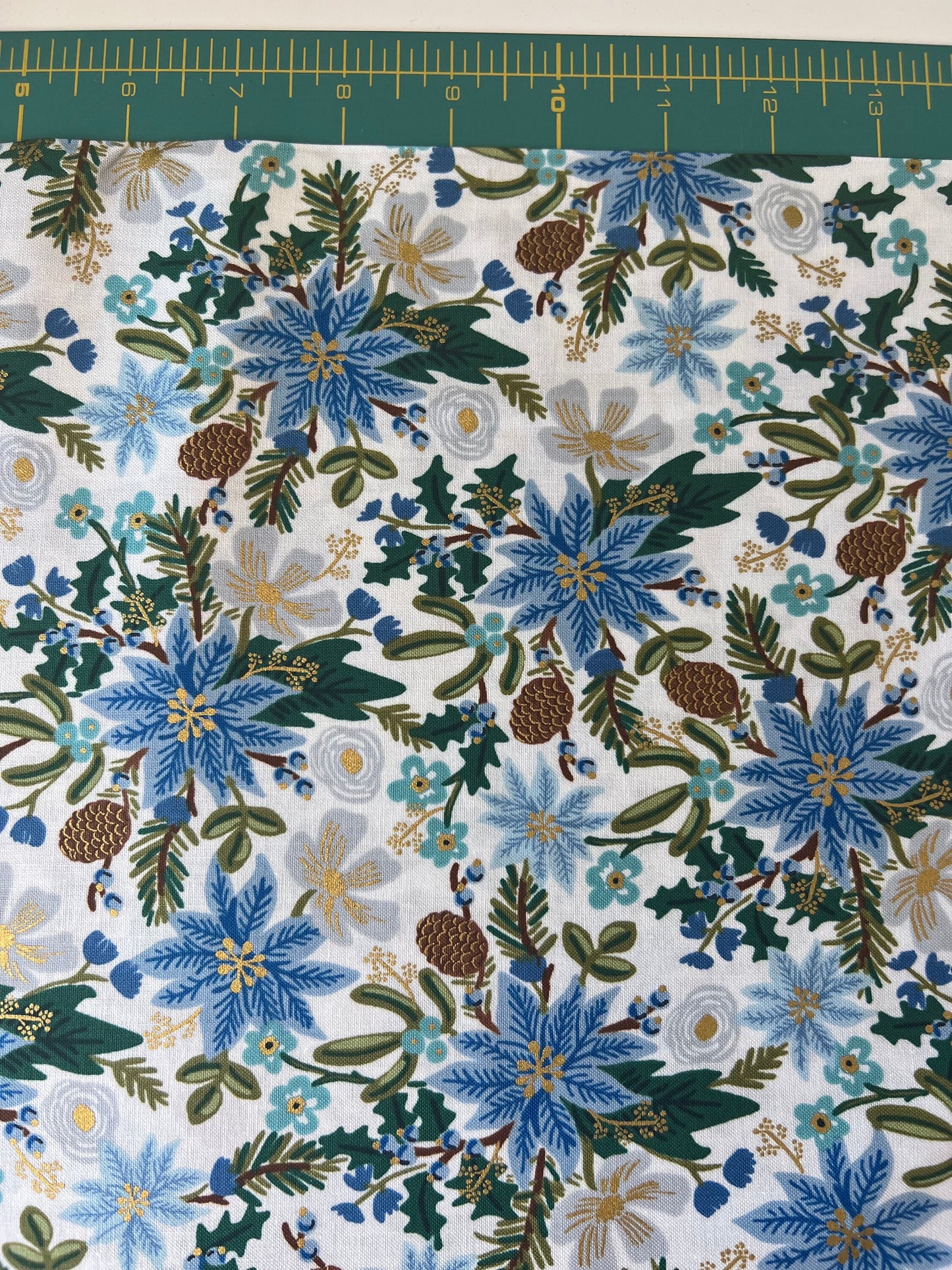 rifle-paper-co-christmas-fabric-metallic-poinsettia-bouquet-cotton
