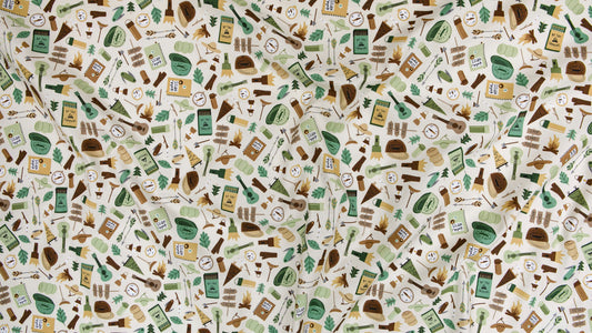 rj1602-kh1-camping-crew-campgear-khaki-fabric-cotton-and-steel-rjr-fabrics-camping-fabric-summer-fabric-scouting-fabric
