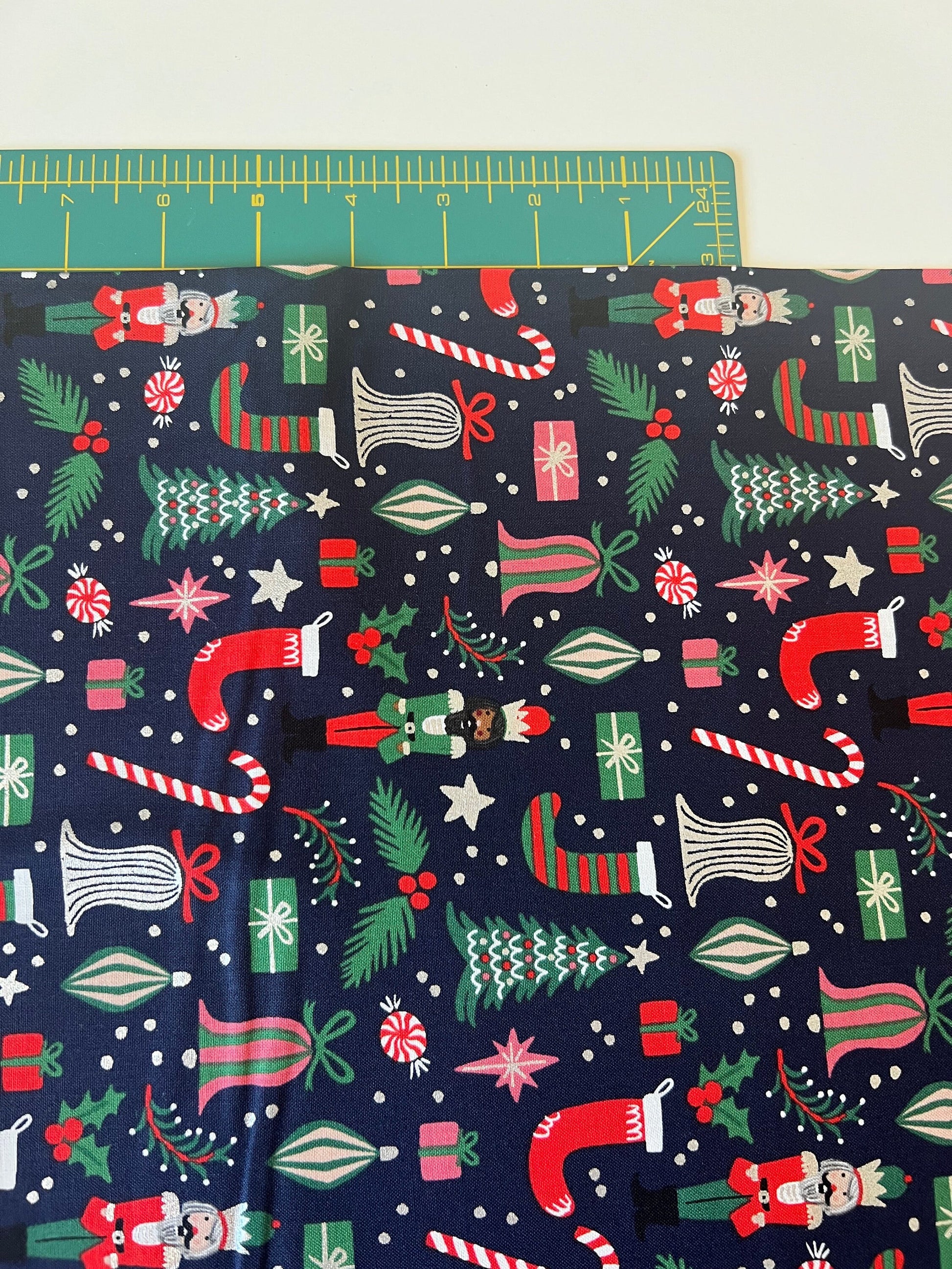 Holiday Classics II RP614-CR2M Holiday Classics - Deck The Halls - Navy - nutcracker holiday - classic Christmas fabric