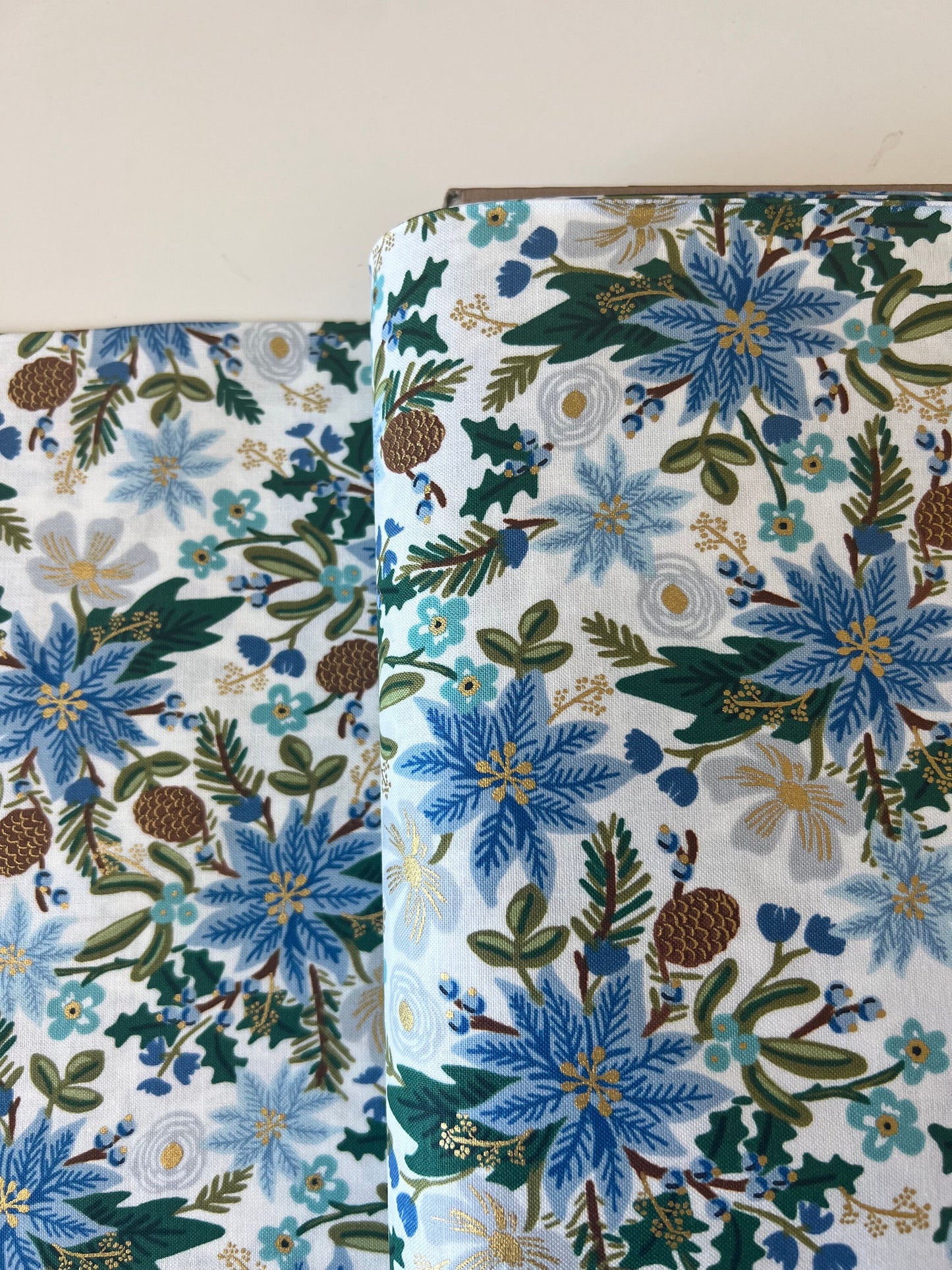 rifle-paper-co-christmas-fabric-metallic-poinsettia-bouquet-cotton