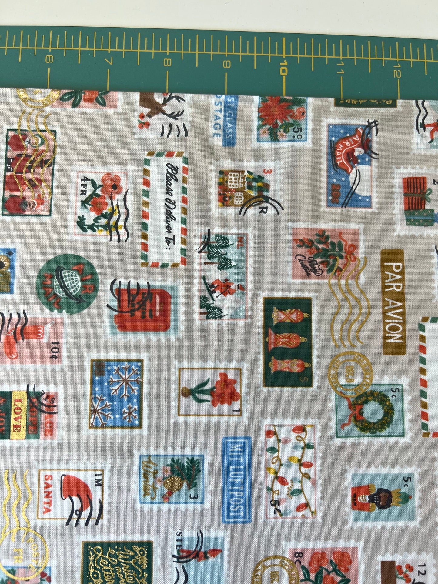 Holiday Stamps - Cream