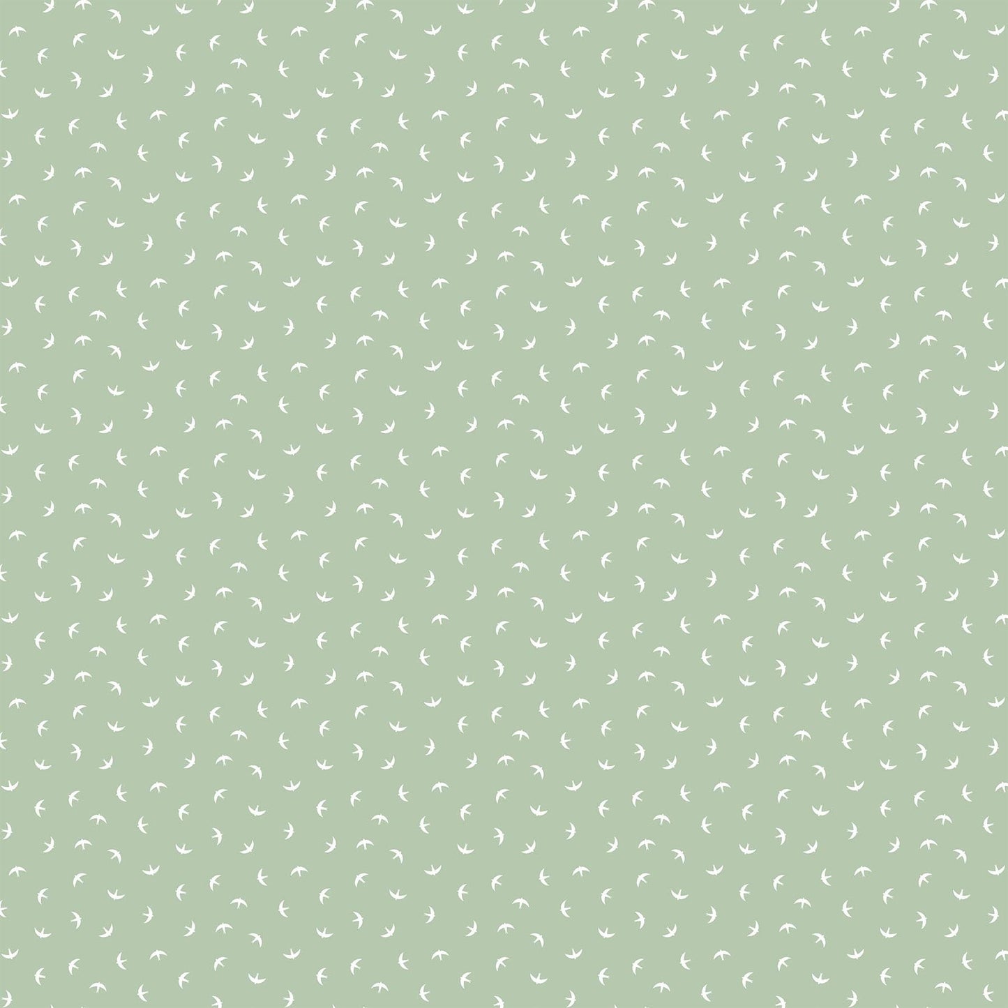 flying-birds-cotton-fabric-sage-green-figo-fabrics