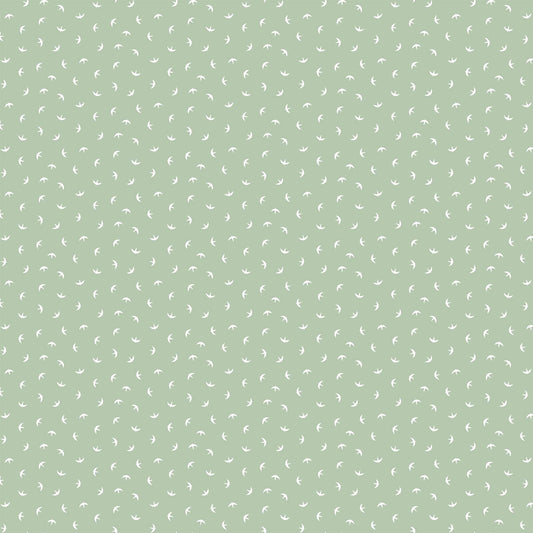flying-birds-cotton-fabric-sage-green-figo-fabrics
