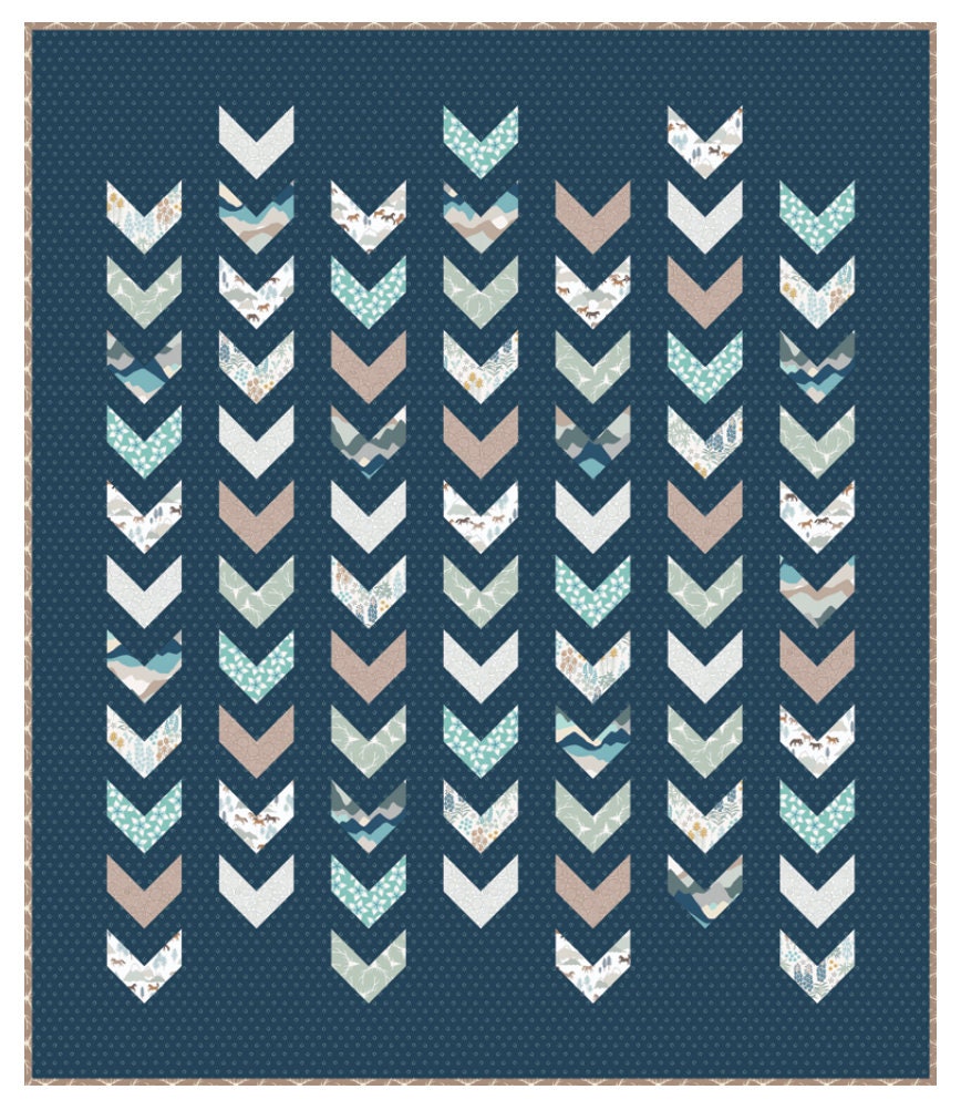 scrappy-arrows-quilt-top-kit-horizon-cotton-fabric