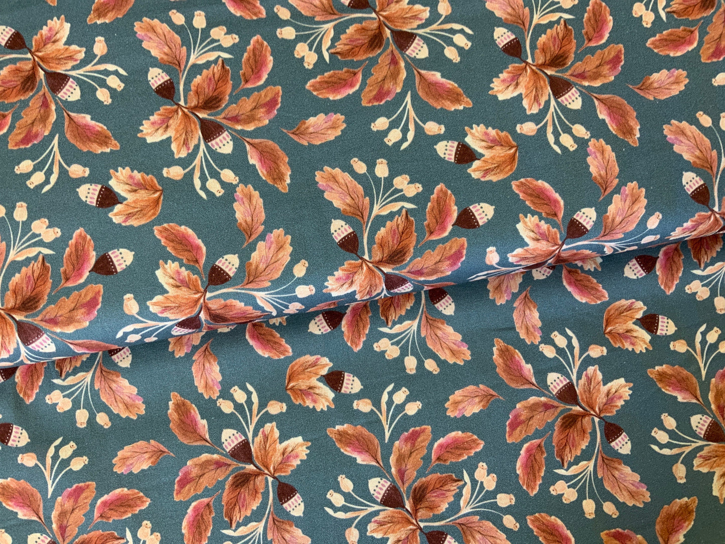 Rustic Fall Floral and acorns