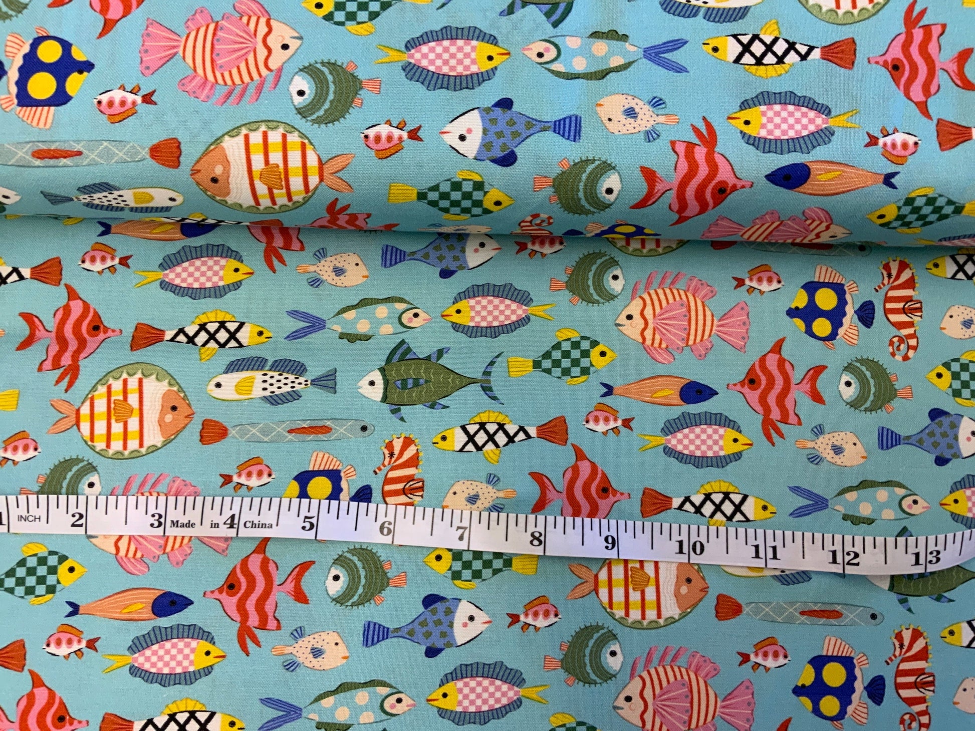 Methyl ST-DFG2719 colorful fish Dear Stella Fabric