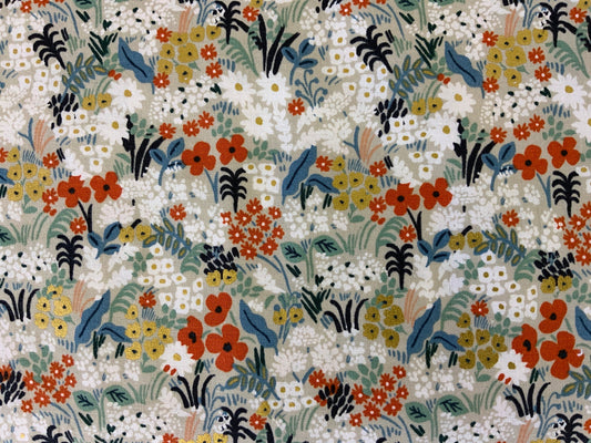 bon-voyage-rp204-fm8m-cotton-fabric-rifle-paper-co-by-the-yard-cotton-fabric-flower-valley