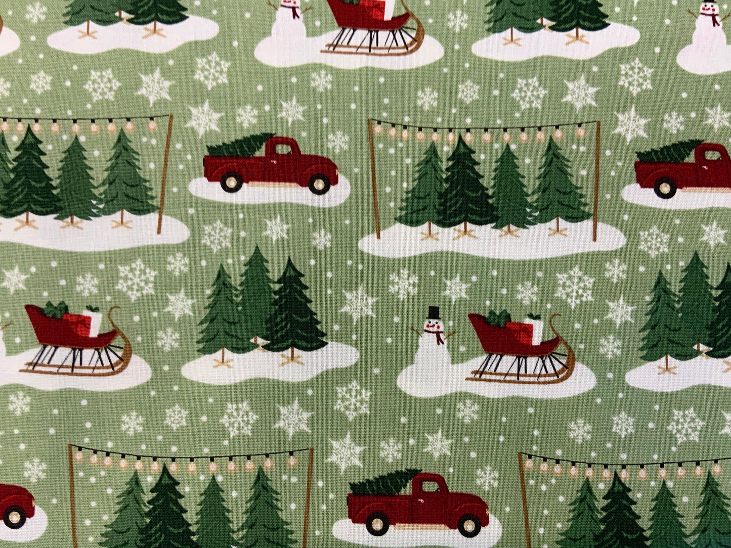 Christmas Tree Hunting - Green