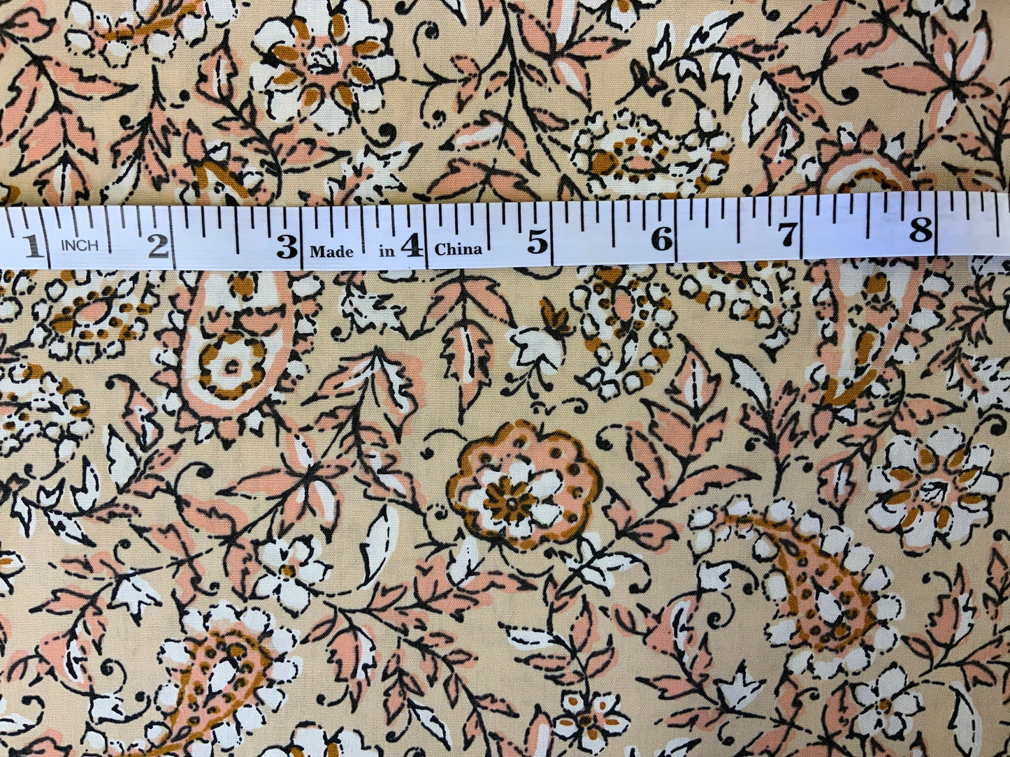 creamy-hip-kismet-floral-cotton-fabric-by-the-yard-100-cotton-agf-ksm-73305
