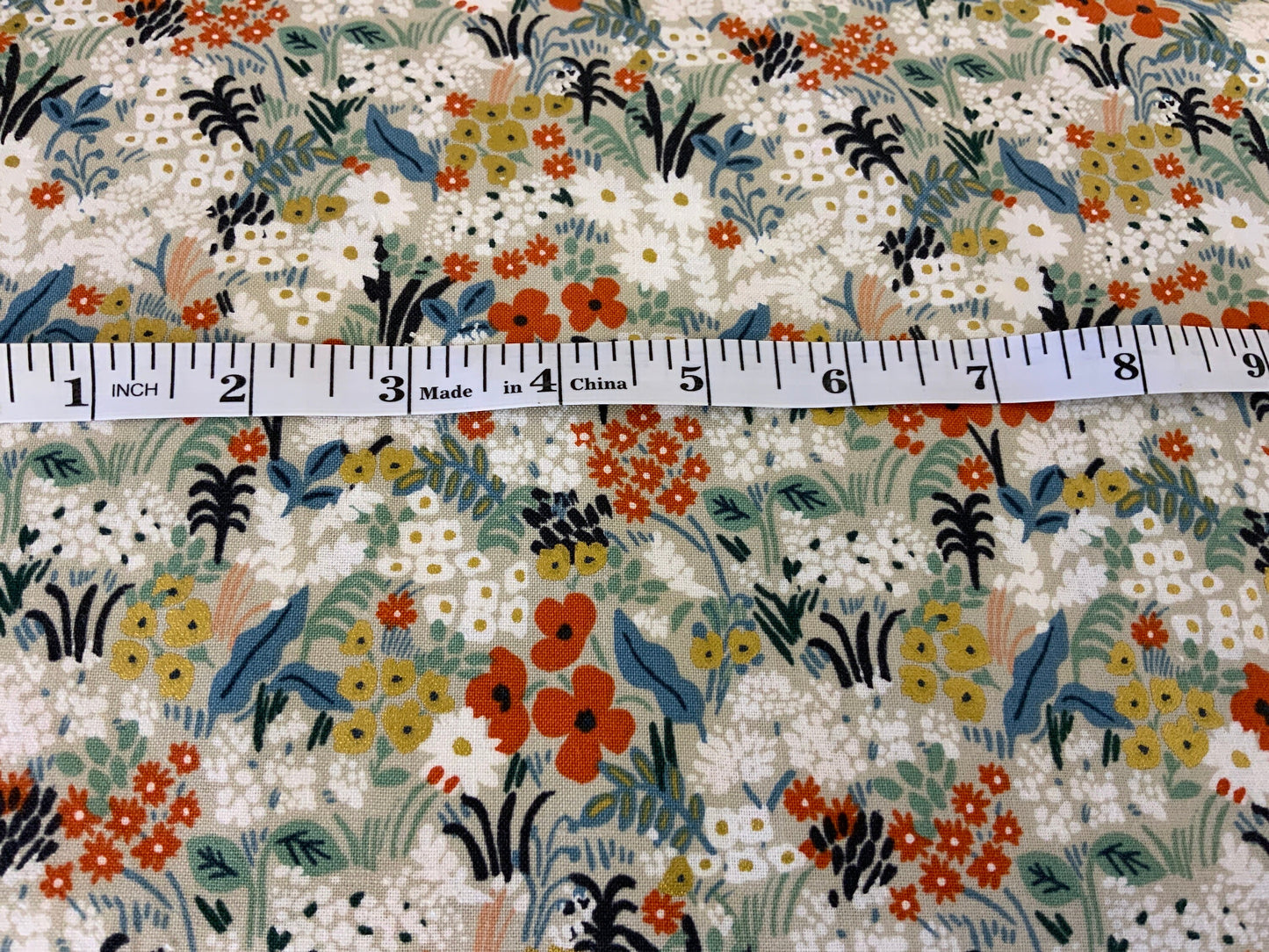 bon-voyage-rp204-fm8m-cotton-fabric-rifle-paper-co-by-the-yard-cotton-fabric-flower-valley