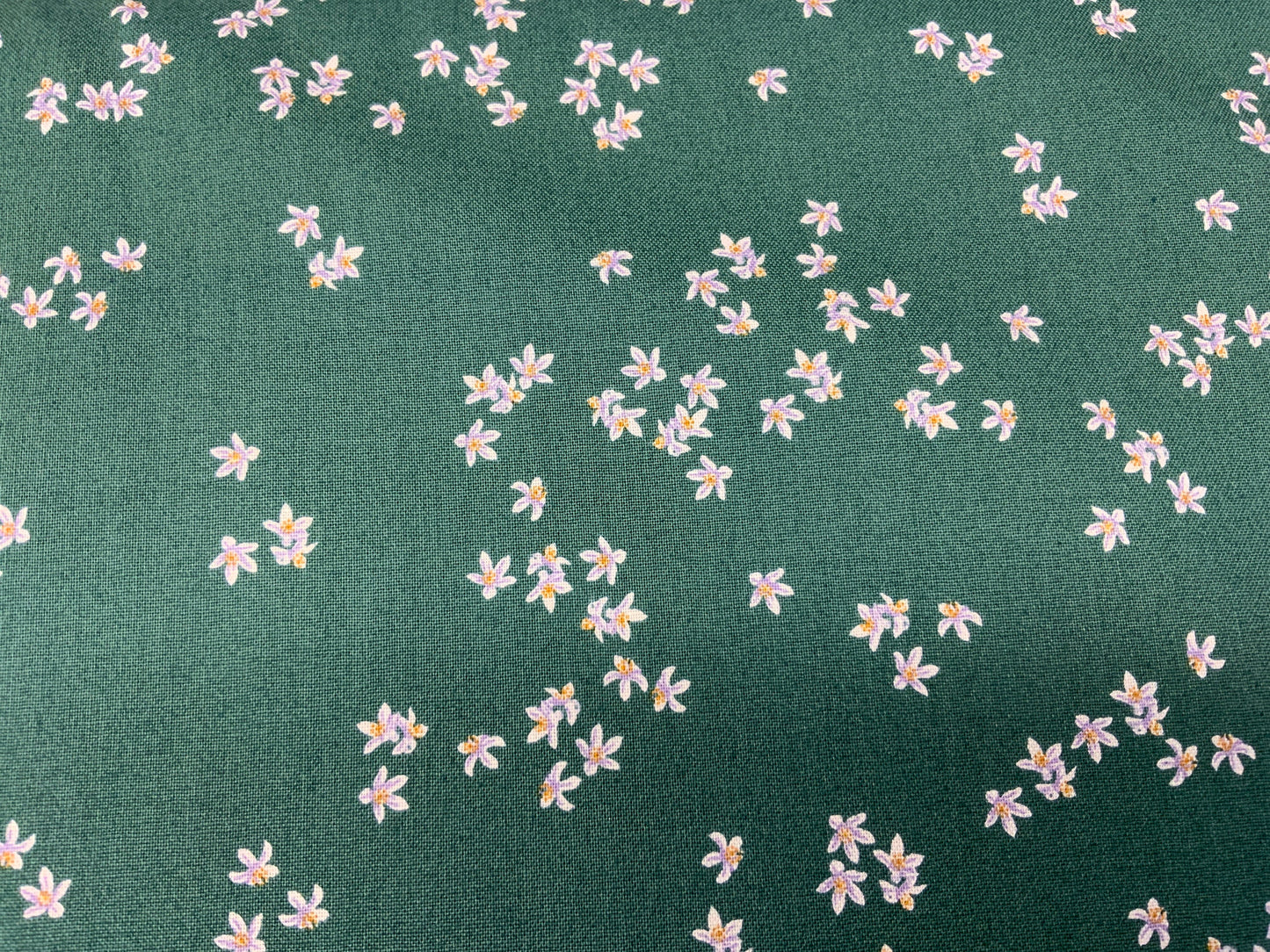 Ditsy Teal Floral