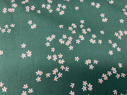 Ditsy Teal Floral