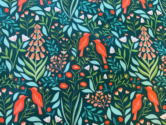 ph0180-secret-bloom-garden-party-phoebe-fabrics-green-jungle-bird