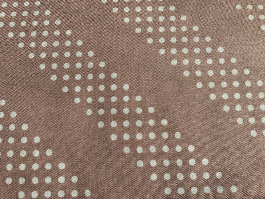 Dusty Rose Dottie Stripes