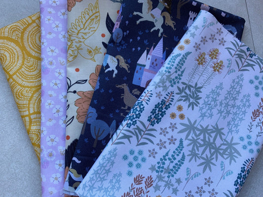 Dreamy spring bundle, cotton fabric