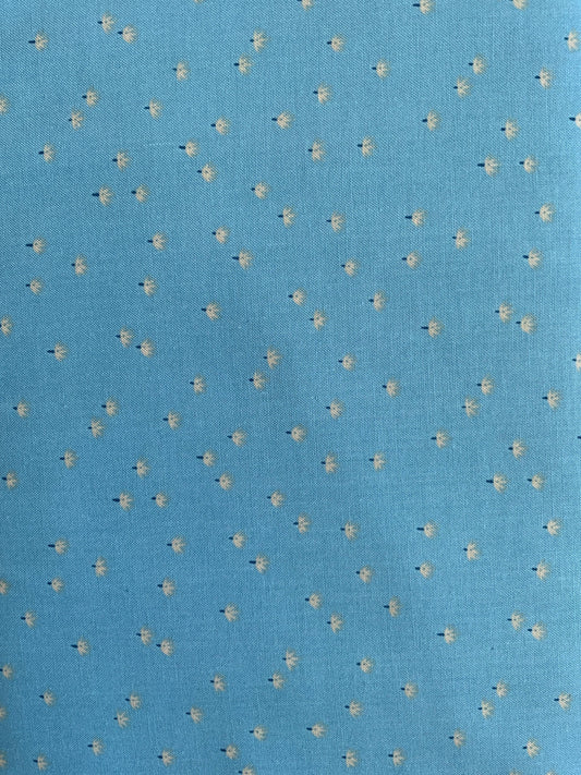 light-blue-floral-cotton-fabric-ditsy-mini-floral-design
