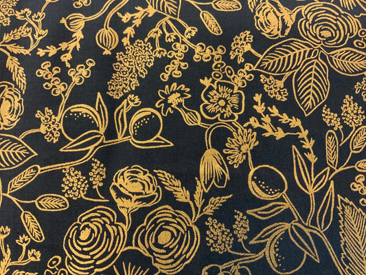 holiday-classics-rp610-ev1m-rifle-paper-co-christmas-collection-holiday-fabric-golden-flowers