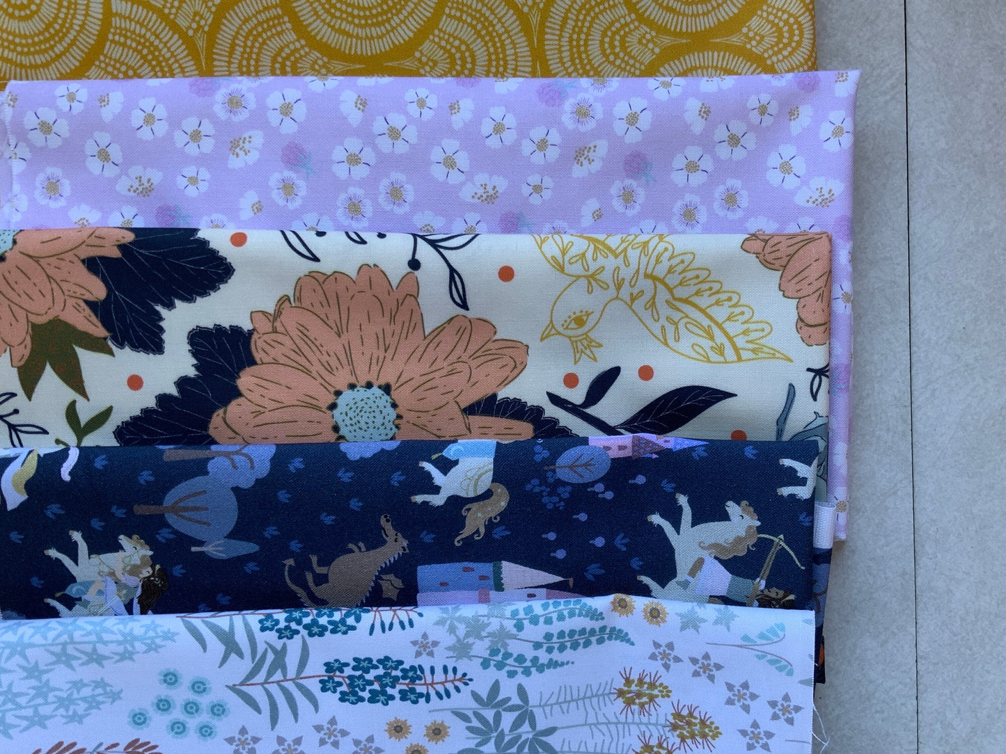 Dreamy spring bundle, cotton fabric