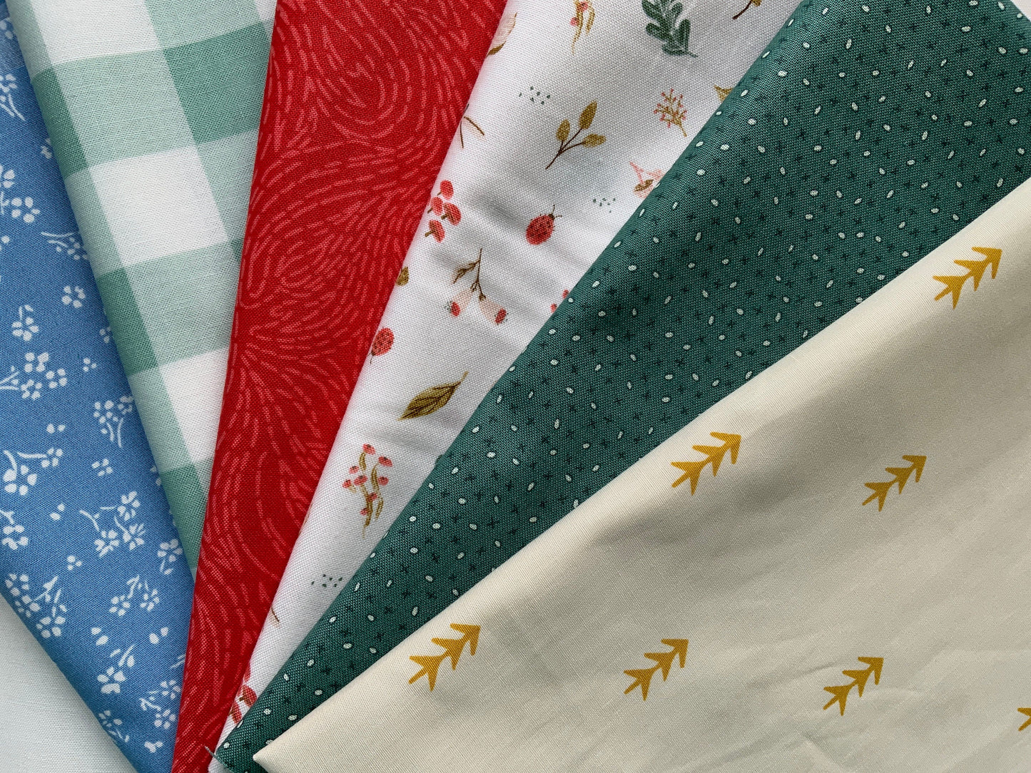 patriotic picnic bundle, cotton fabric