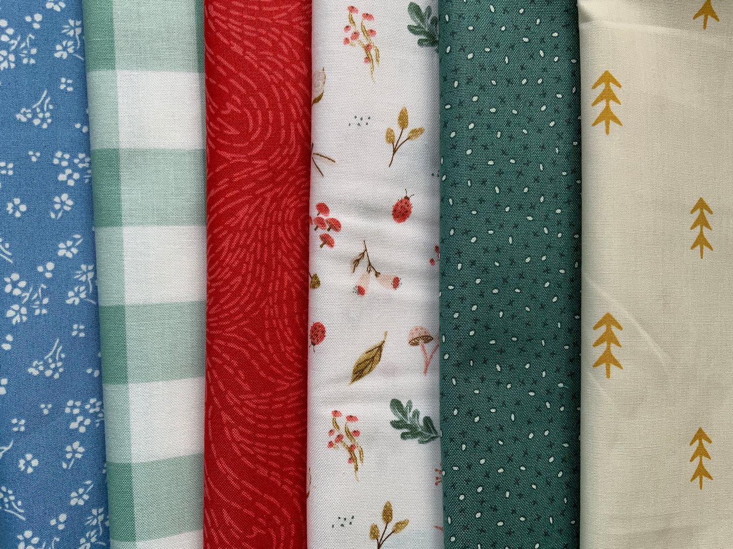 patriotic picnic bundle, cotton fabric