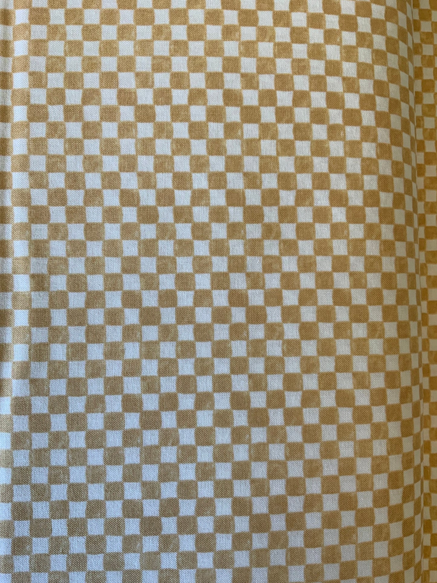 Yellow mini buffalo check