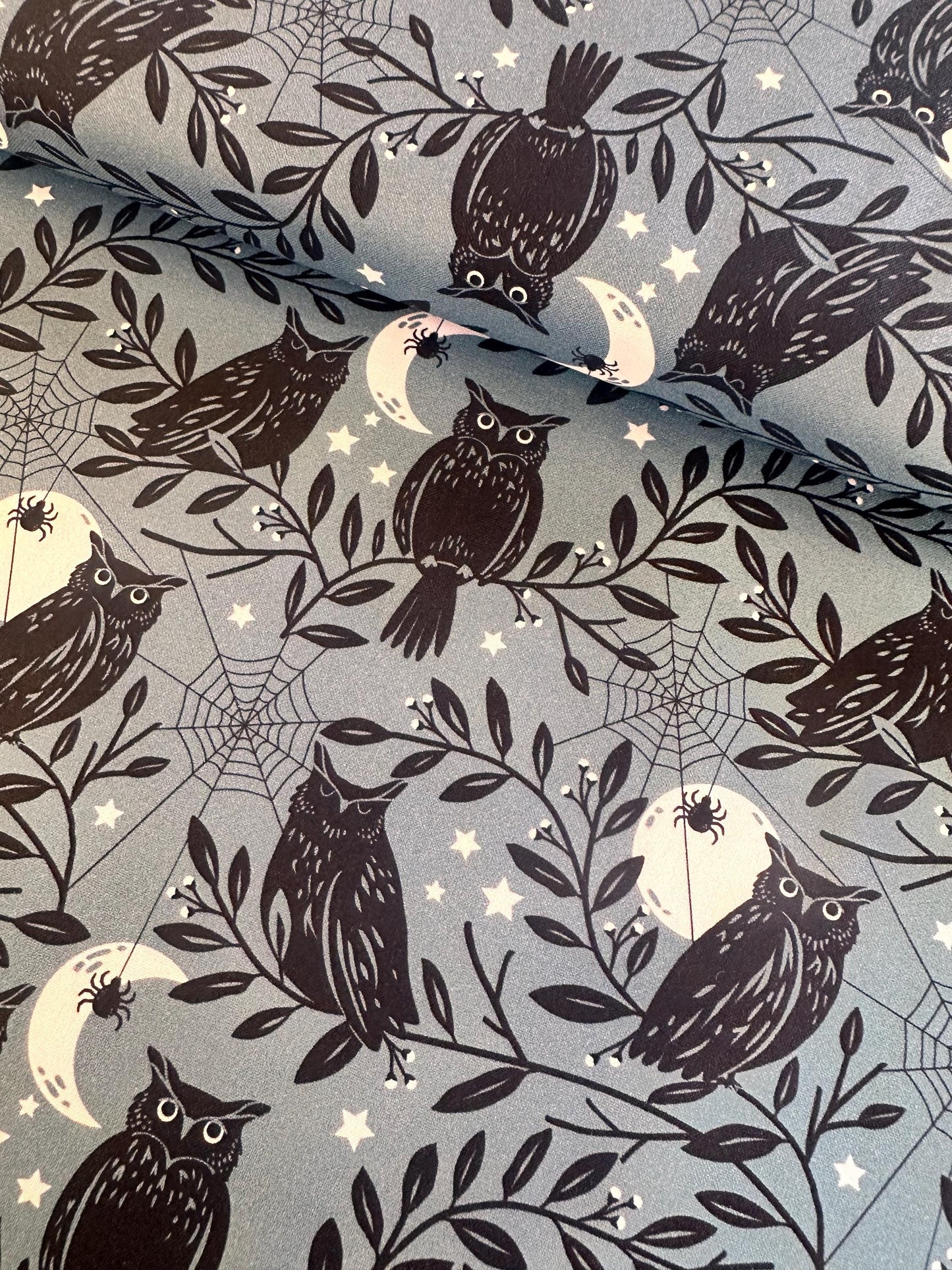 halloween-owls-and-spiders-cotton-fabric-dashwood-studios