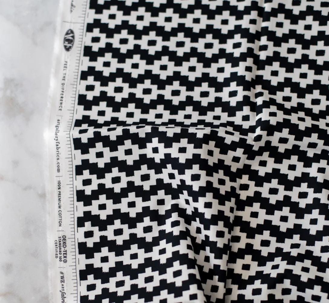 etched-pathways-fabric-black-aztec-tribal-print-100-cotton