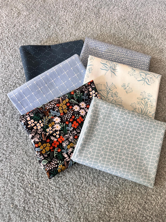 bluebell-fabric-bundle-floral-blue-cotton-prints-6-patterns