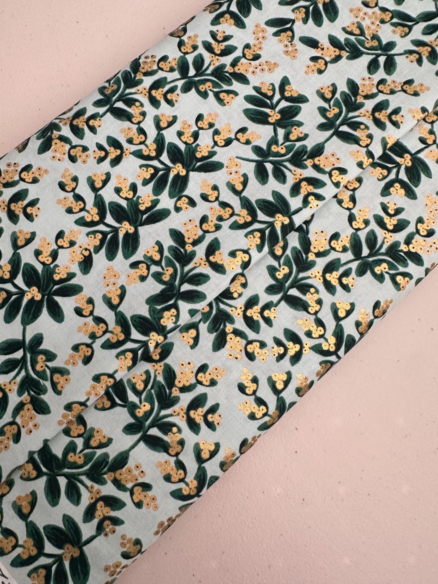 Mint Metallic Mistletoe