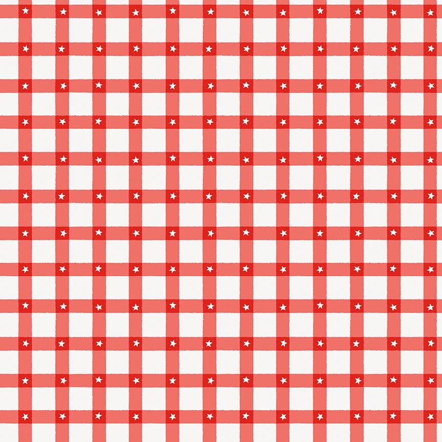 Firecracker Plaid Red Hen