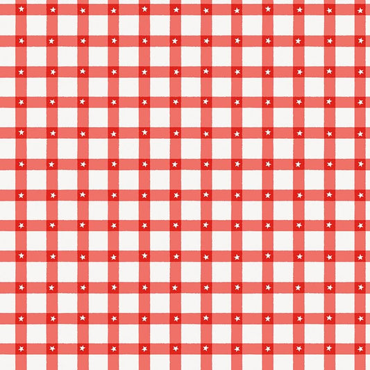 Firecracker Plaid Red Hen