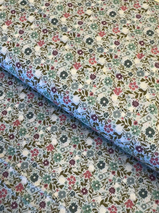 Flower Magic Blue Ditsy Floral