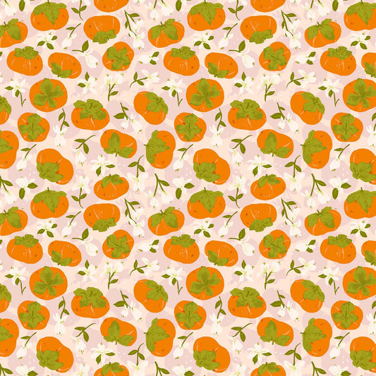 Summer's End Orange Persimmons